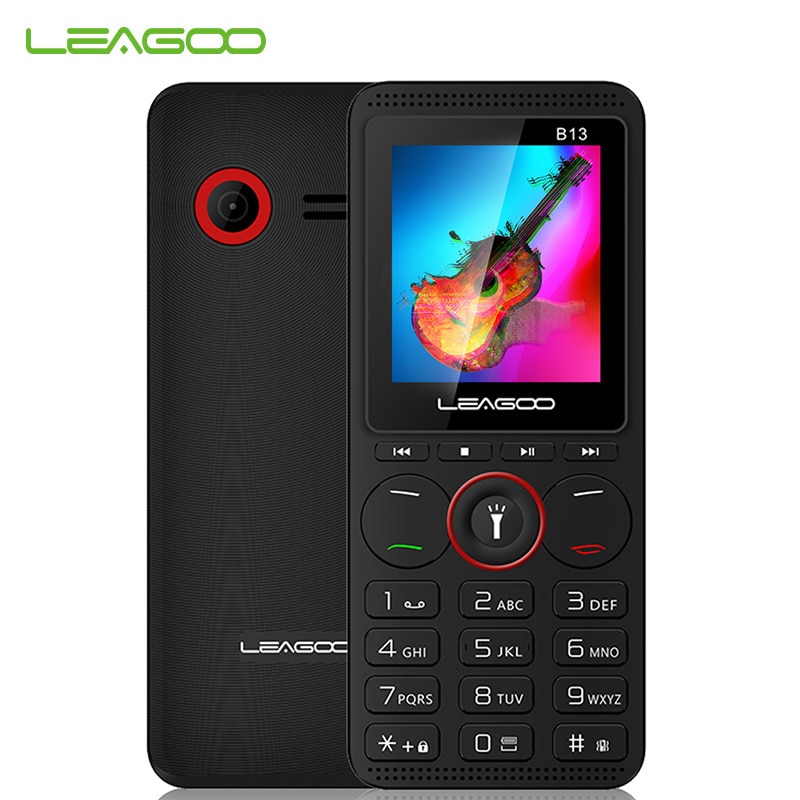 LEAGOO B13 Funktion praktisch 1,77 ''32 MB + 32MB Senior freundlicher Mini Telefon Russische Tastatur 2G GSM drücken-Geschmack Schlüssel praktisch