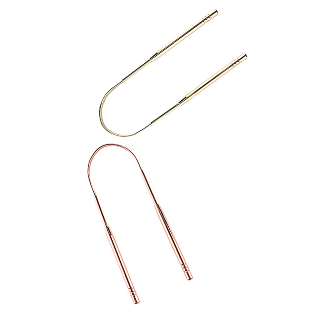 Tongue Scraper Cleaner Fresh Breath Cleaning Tongue Loaded Toothbrush Dental Oral Hygiene Care Tools