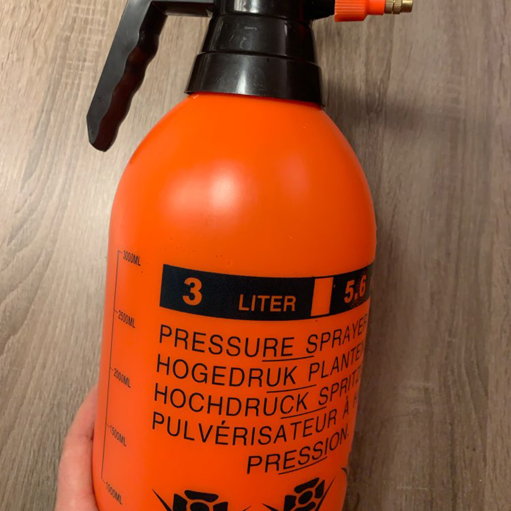 2l/3l luft kompressionspump bevattning flaska trädgårdsarbete gödselmedel manuell lufttryck sprayburk spruta