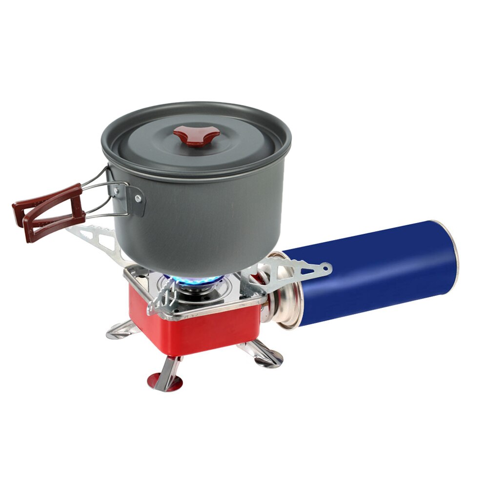 Stufa a Gas Fornello Da Campeggio Bruciatore A Gas Portatile Pieghevole Outdoor Zaino In Spalla Butano Gas di Campeggio di Picnic Stufa del Bruciatore 2800W