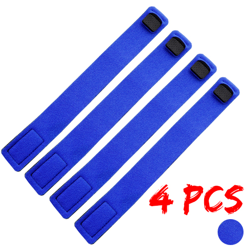 Elastisk bandage fiskestang bindebånd tilbehør genanvendeligt karpe fiskestang band guide ring holder bælte strop seler