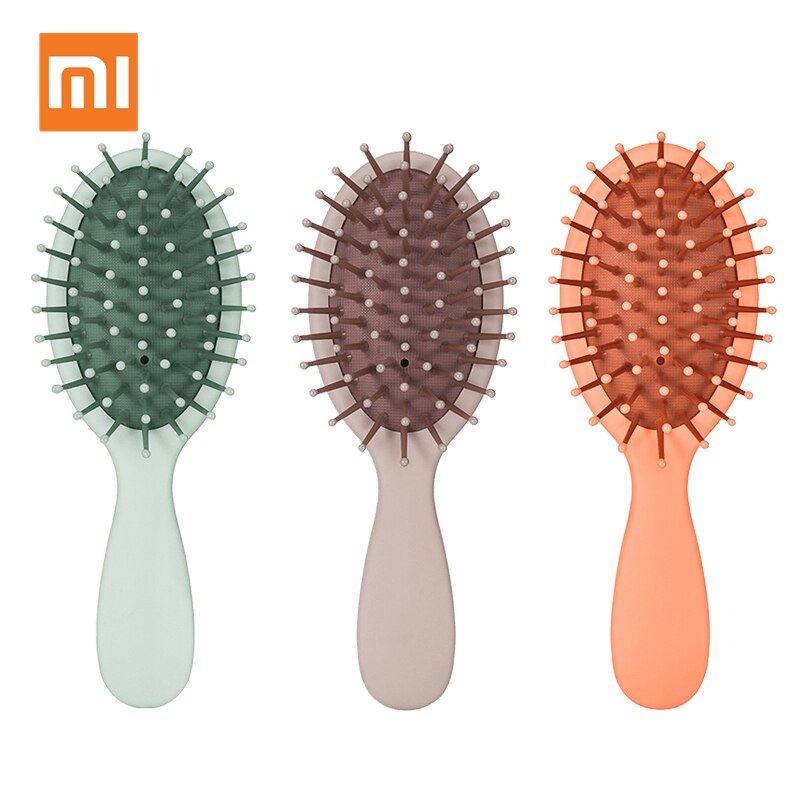 Xiaomi INS-Mini peine con cojín de aire, cepillo de pelo portátil, cepillo de masaje de , cepillos mágicos antiestáticos, peines para masaje de cabeza