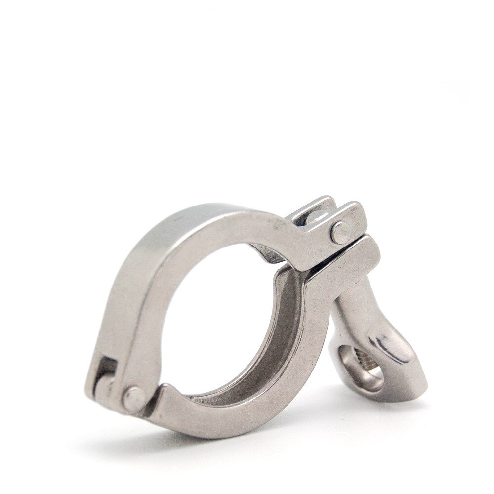 1.5" Tri Clamp 50.5mm Ferrule O/D 304 Stainless Steel Tri Clover Sanitary Fitting for home Brewing