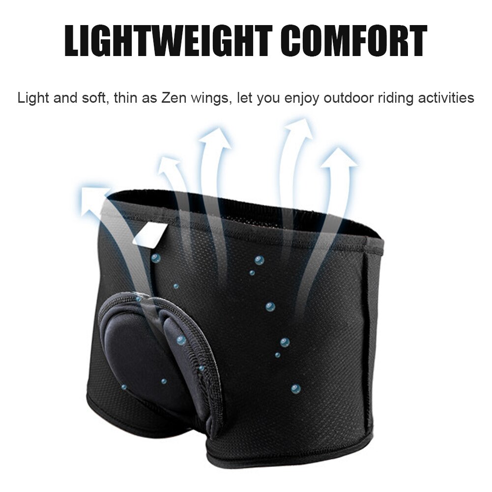 Unisex Breathable Cycling Shorts Cycling Underwear 5D Gel Pad Shockproof Bicycle Underpant MTB Road Bike Underwear Man Shorts