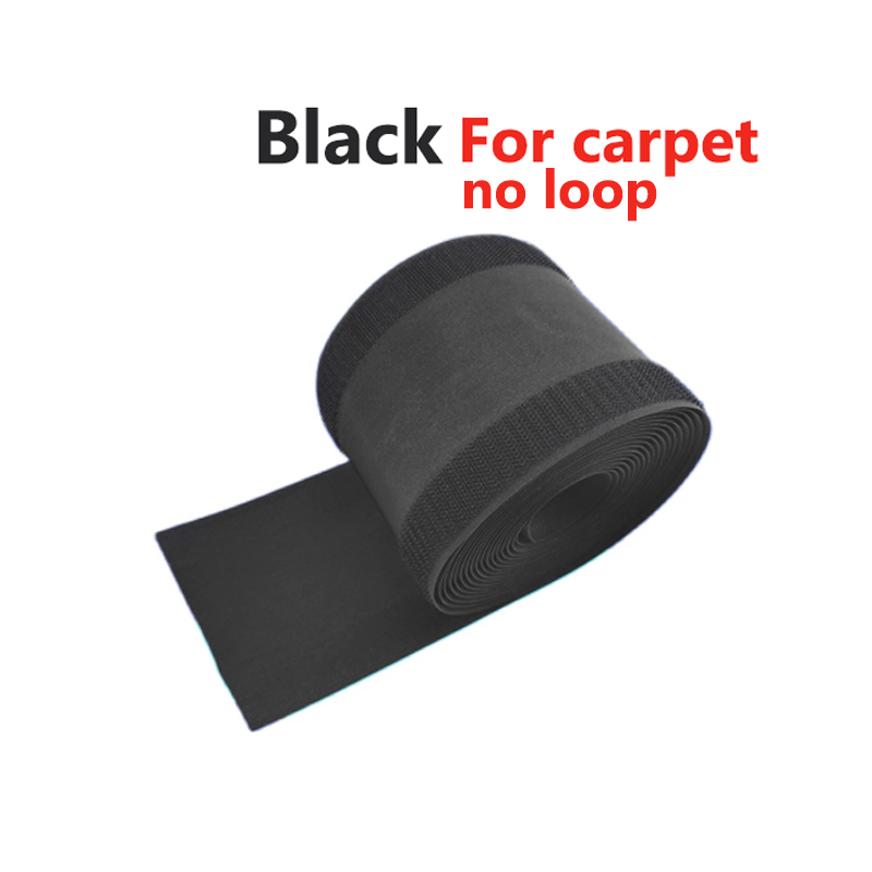 1/3M Soft Cable Cover Protector Prevent Trip Hazard DIY Hook&amp;Loop Cable Tidy Clips Holder for Home Office Floor/Carpet Organaing: Black / 300cm