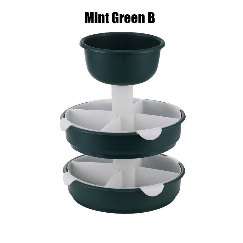 Roterende Afvoer Mand Theezeven Plastic Groente Wastafel Kom Mand Pot Opslag Schotel Fruitschaal Snack Tray Kitchen Tools