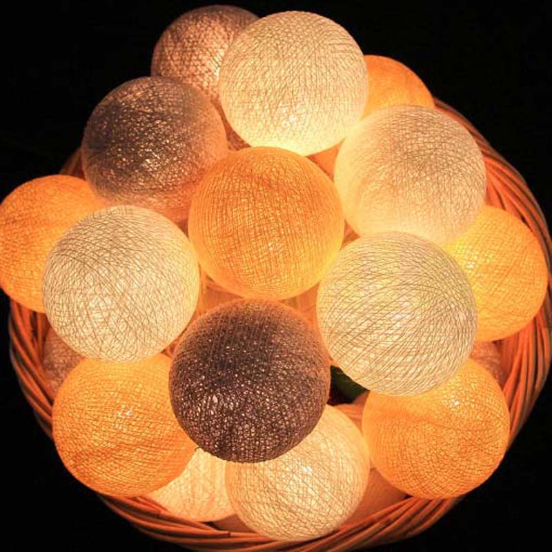 3m 30 vatkugler led snor fe lys bryllup jul guirlande lys guirlande lumineuse luces lampjes slinger