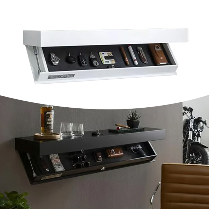 Hidden Shelf With Secret Compartment Magic Flap Hidden Shelf Wall-mounted Hidden Furniture Storage Concealed Compartment