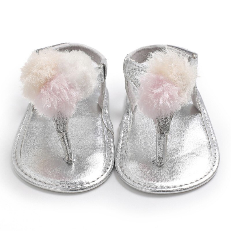 Infants Baby Girls Sandals Princess Summer Newborn Prewalker Girl Baby Shoes Slip-on Flat Shoes Dropshipper