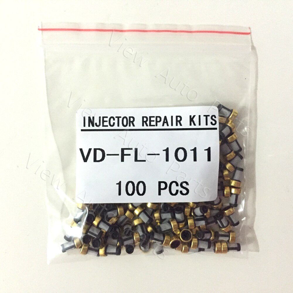 100 st bränsleinsprutare mikrokorg filter toppinsprutare reparationssatser vd-fl -1011