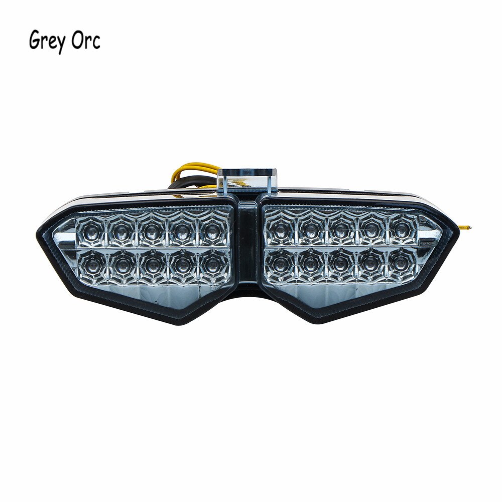 Til yamaha yzf  r6 2003 2004 2005 baglygte baglygte bremse blinklys integreret led lys
