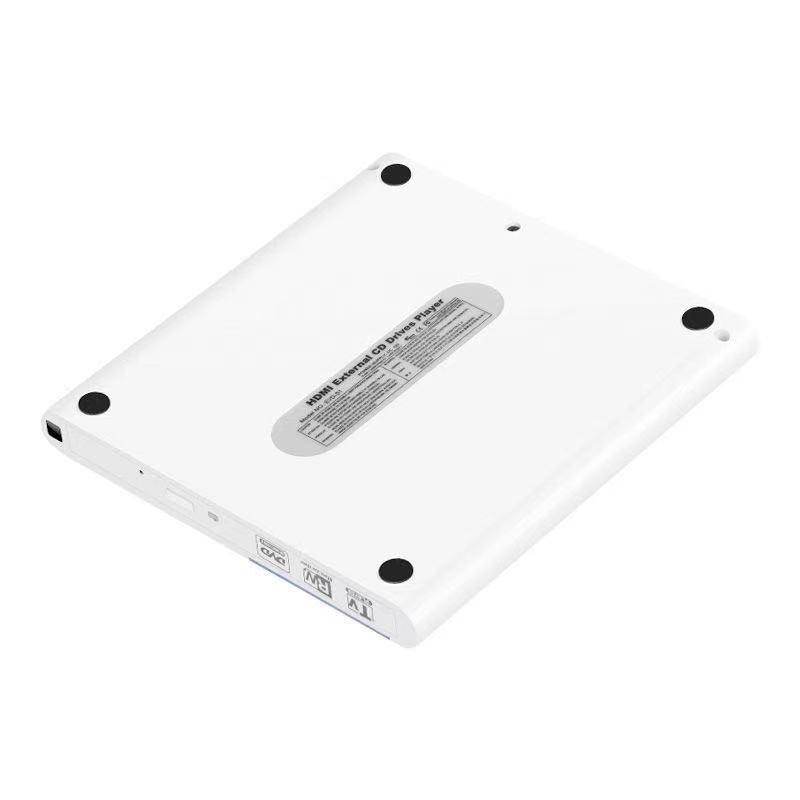 LMDTK USB 3.0 External TV Optical Drive DVD Burning Video Disc Player Projector Blu-Ray Playback 4k High-Definition Bd