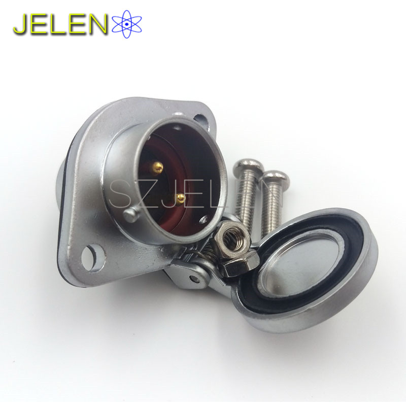 HE20, 2 pin plug (female) , 2 pin socket(male),cable connector, Car power charging connector 2 pin, Waterproof dustproof