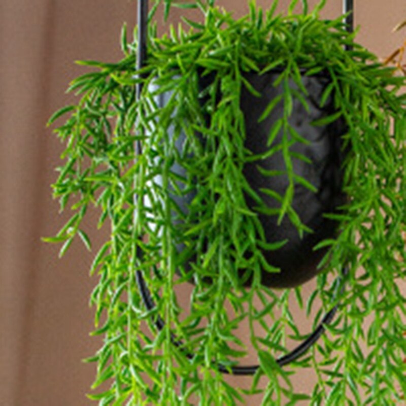 Metalen hangende pot plantenhanger ketting hangende plantenbakmand bloempot plantenhouder huis tuin balkon decoratie