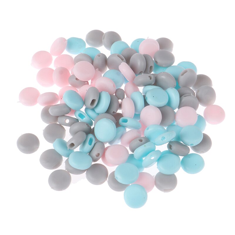 100 stk 15mm flate justeringsspenne perler silikagelbunner for maske elastisk snorstopper taulås diy stroppledning ende
