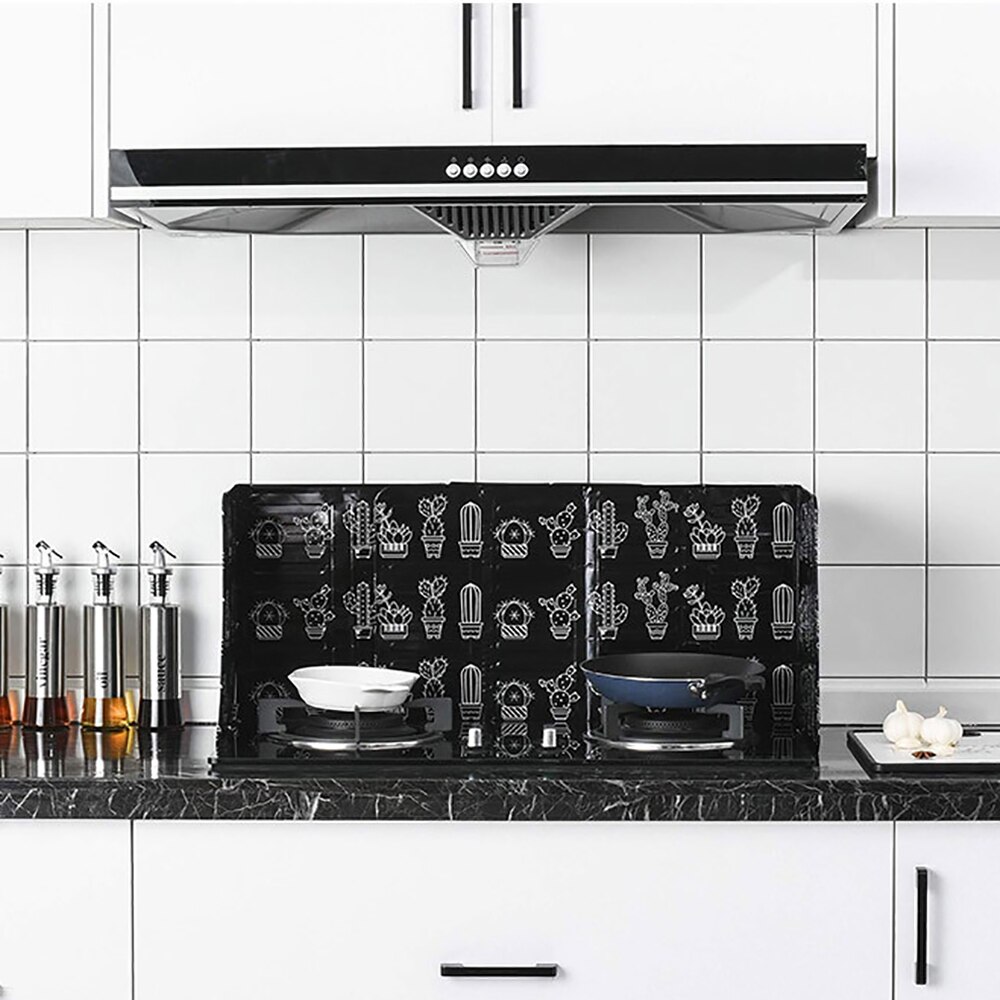 Pantalla de sartén para cocina a prueba de salpicaduras, protector a prueba de viento, separador de aceite, herramienta de protección contra salpicaduras de aceite