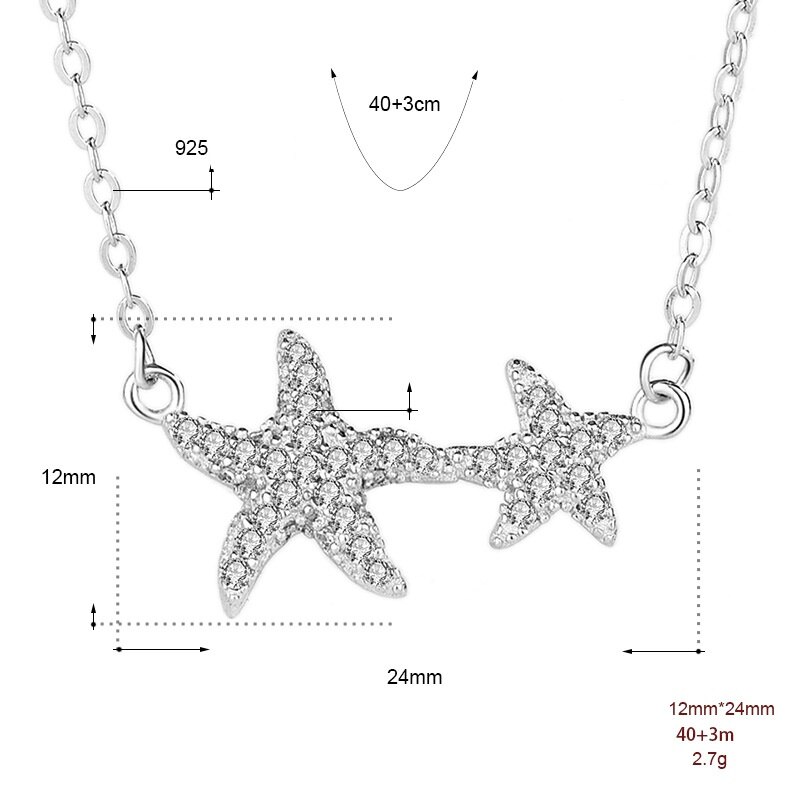 ML20 S925 Sterling Zilveren Ketting Hanger Vrouwen Bruiloft Sieraden Mooie Voor Meisje Met Zilveren Ketting