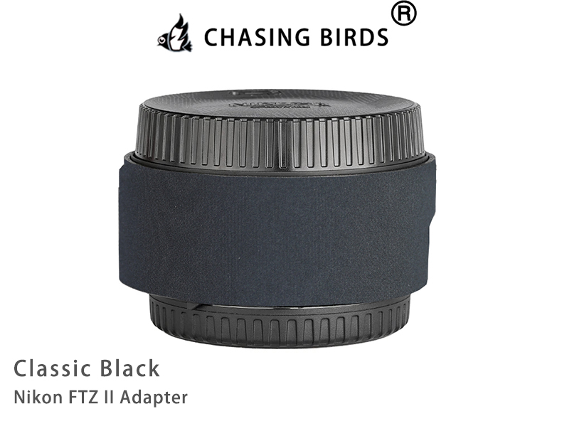 CHASING BIRDS Camouflage Waterproof Protective Coat for Nikon FTZ II Adapter rainproof cover: plum