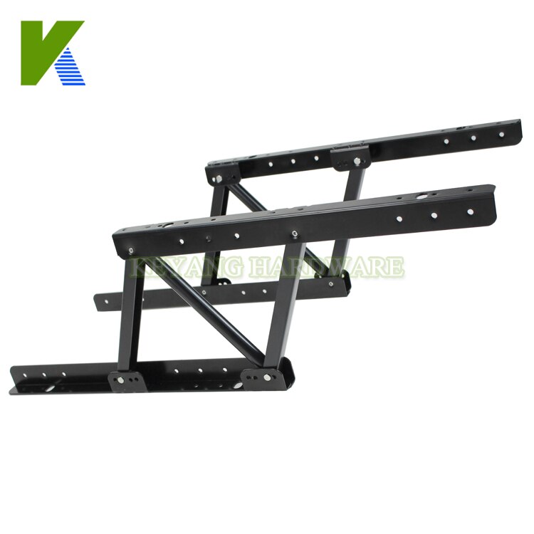 Lift up top mechanism hardware folding coffee table hinge Lifting rack shelf for coffee computer table