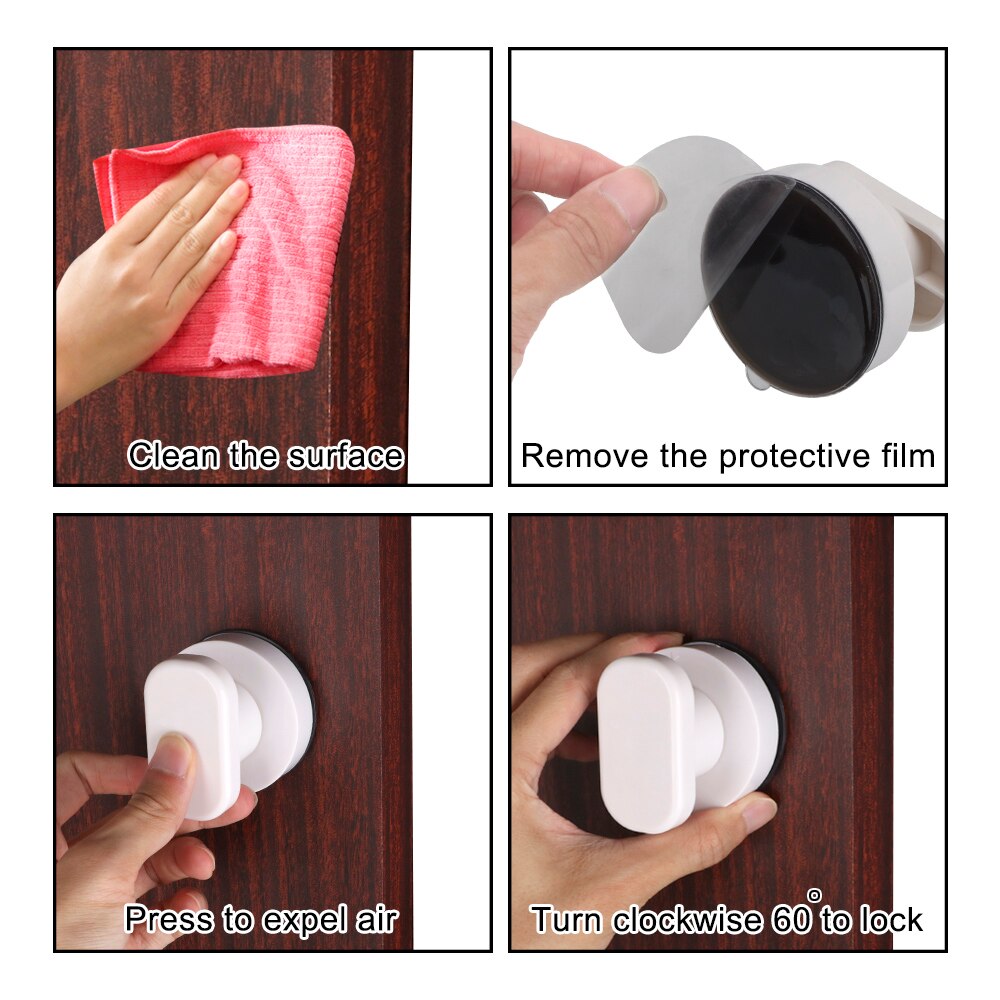 Badkamer Sterke Vacuüm Zuignap Handvat Anti-Slip Ondersteuning Helpende Grab Bar Voor Ouderen Veiligheid Leuning Bad Douche Grab bar