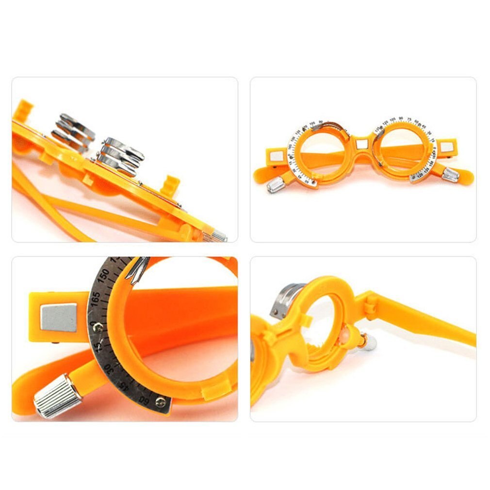 Adjustable Optical Trial Lens Frame 52-70mm PD Eye Optometry Optician Plastic Eyeglasses Frame Eyeglasses Accessories