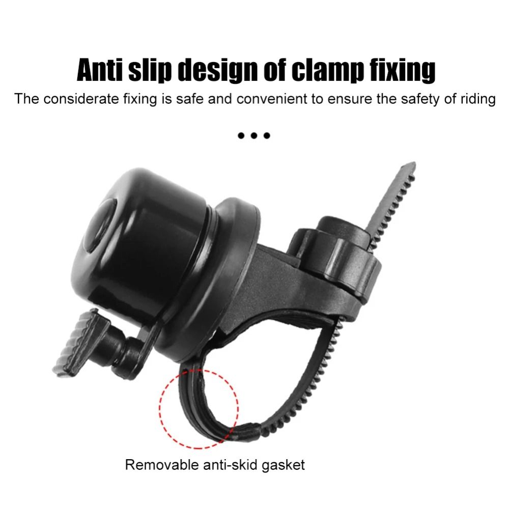 Campanello Bici con Supporto AirTag - Antifurto Ciclismo Manubrio Anello inseguitore Supporto
