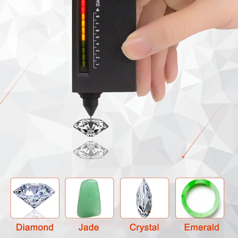 Practical Diamond Selector Diamond Tester Gemstone Selector II Gems LED Indicator Jewel Jewelry Tool Test Jewelry Tools