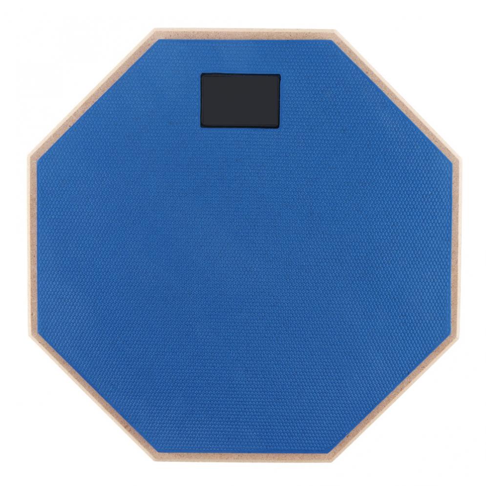 8 Inch High Rubber Wooden Dumb Drum Practice Training Drum Pad for Jazz Drums Exercise with 3 Colors Optional
