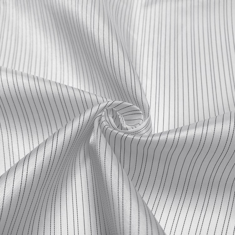 1 m *1.5 Yarn-Dyed Polyester Taffeta Stripe Suit Jacket Inside The Fabric Bags Lining Fabric: 02