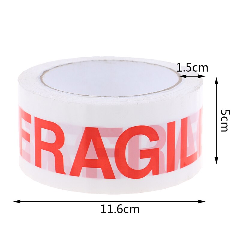 Clear Packaging Parcel Packing Tape For Packing And Warning Fragile Warning Sticker