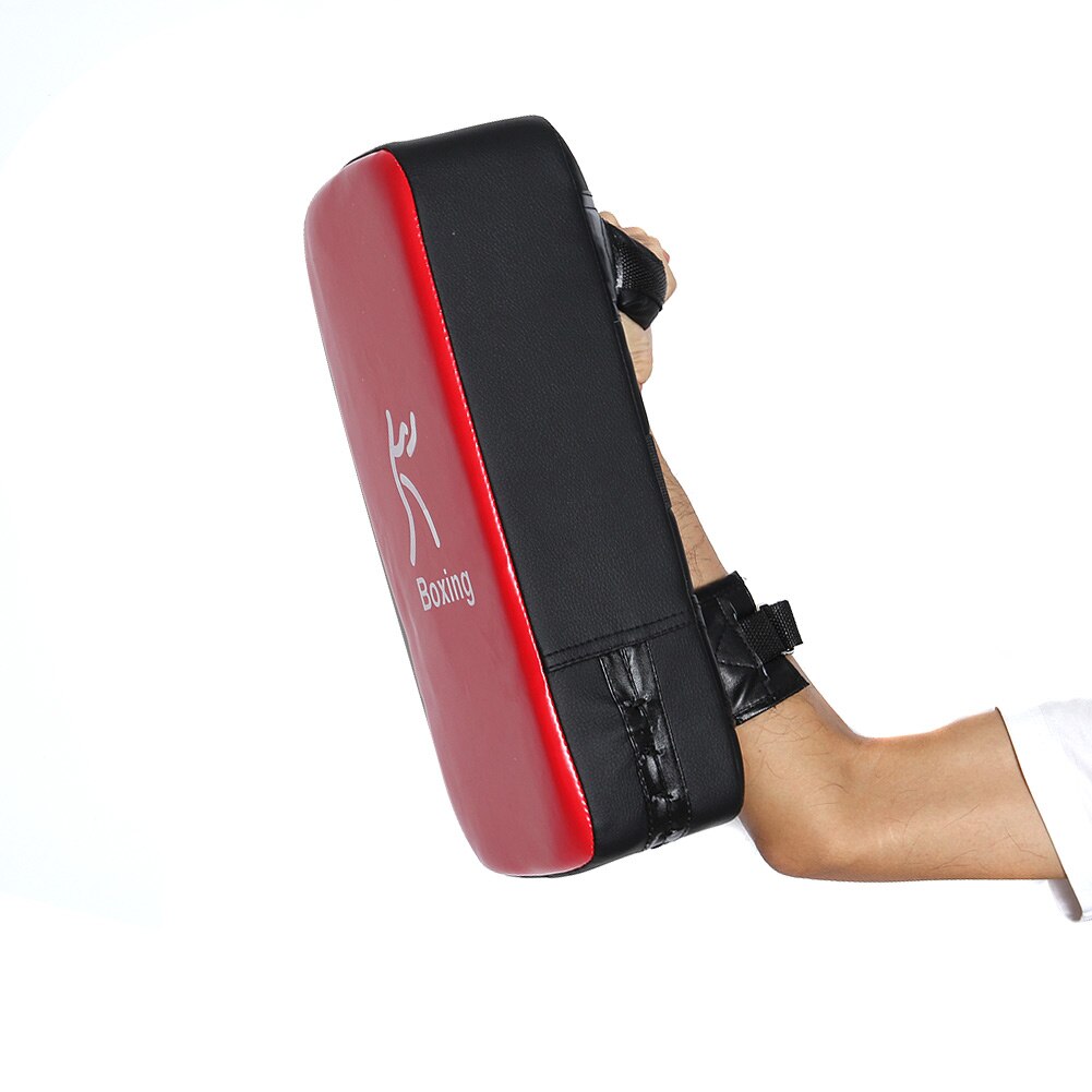 PU Leather Punching Boxing Kick Punching Bag Boxing Pads Shield Karate TKD Foot Target Focus Pad Sand Bag Training Fitness Tool