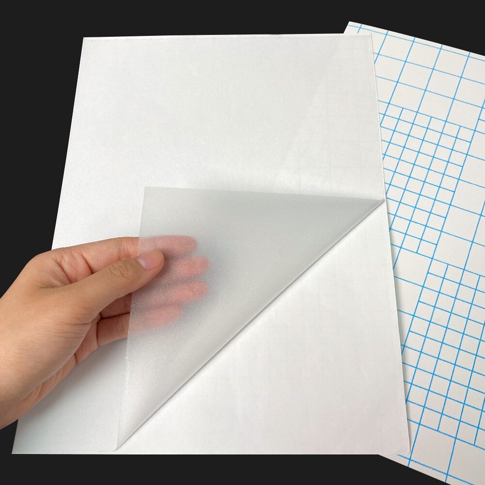 10 blätter Gebrochen Glas Hologramm Kalt Laminierung Film Aufkleber A4 Blätter Stern glänzend Punkte DIY Paket Karte Foto Holographische Film: 13 Phantom