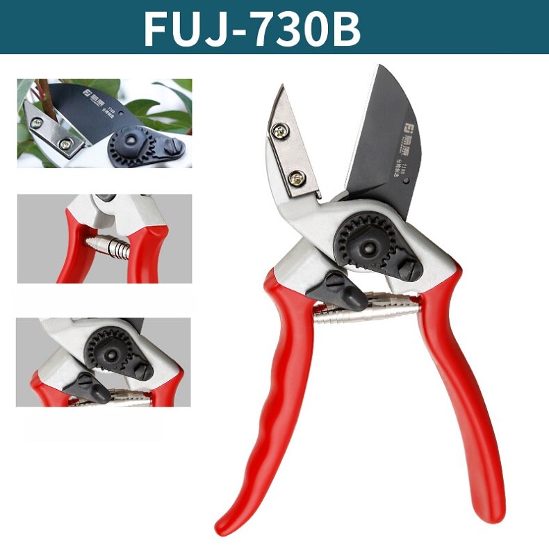 Manual Garden Pruning Shears Scissors Fruit Tree Branches: 730B