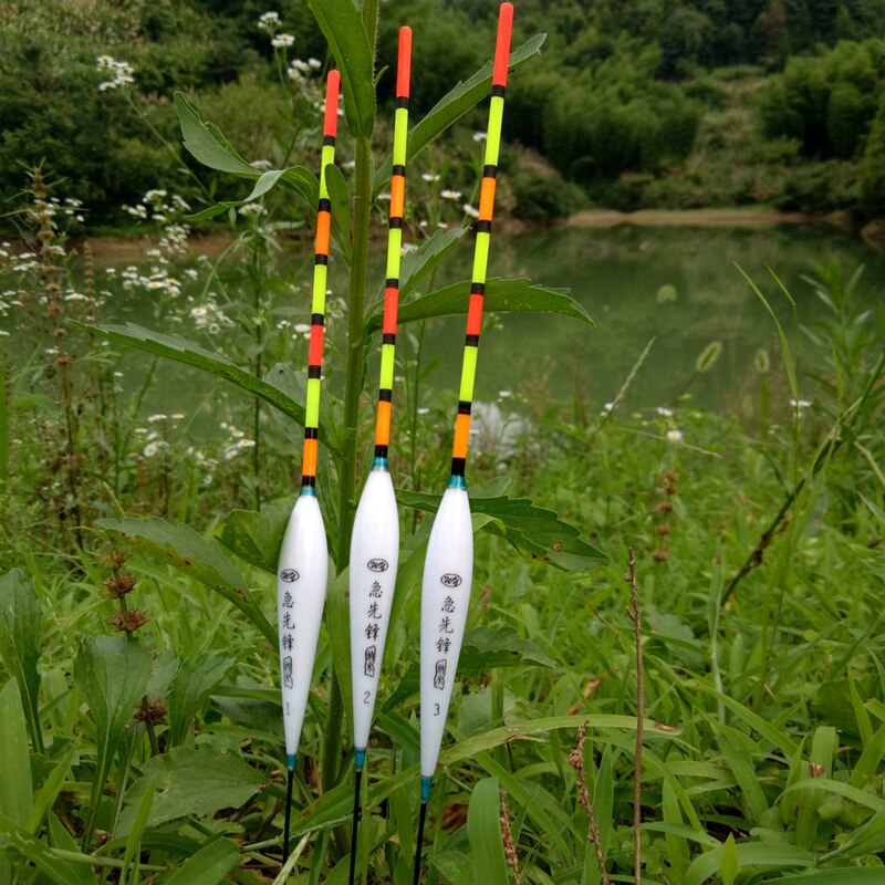 3pcs/lot Buoy Fishing Float For River Float For Fishing Bobber Hollow Tail Float Fishing Plastic Nano Fishing Accessories Tackle