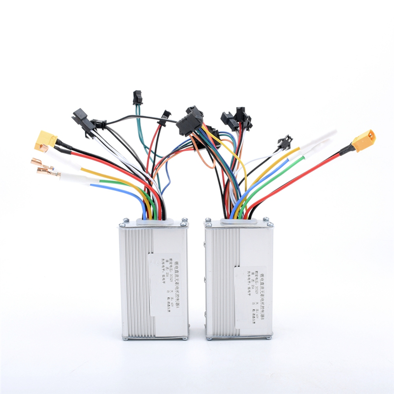 【Must-Haves】52V 25A 1200W JP Borstelloze DC Motor Elektrische Scooter Fiets Controller A + B Dual Drive Motor Controller