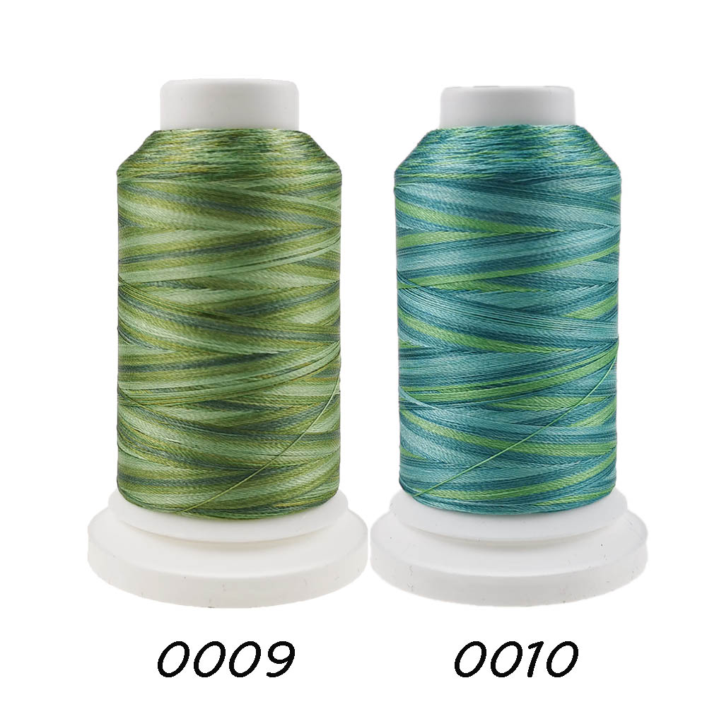 Sanbest Variegated Colors Polyester Embroidery Thr... Grandado