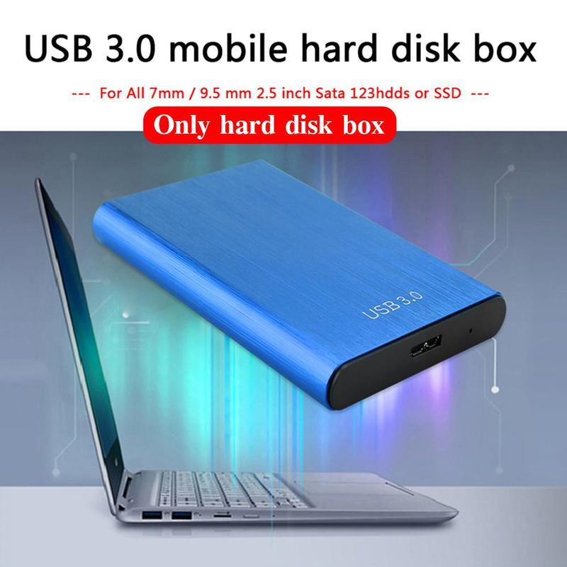 1pcs 2.5&quot; Portable External Hard Drive 2tb Usb3.0 Hard Speed Devices Enclosure Desktop High Disk Storage Lapto Z4y4