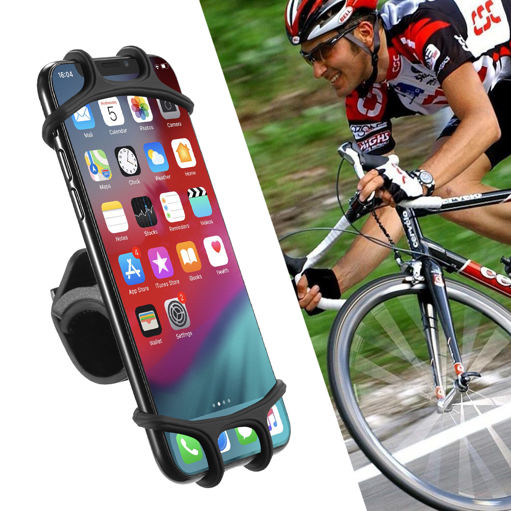 Bike Phone Holder Bicycle Mobile Cellphone Holder Motorcycle Suporte Celular For iPhone Samsung Xiaomi Gsm Houder