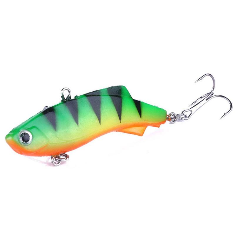 Señuelo para pesca en hielo Vib, cebo de plomo suave, 7,5 cm, 17,2g, aparejo de cebo Artificial, accesorios de hundimiento