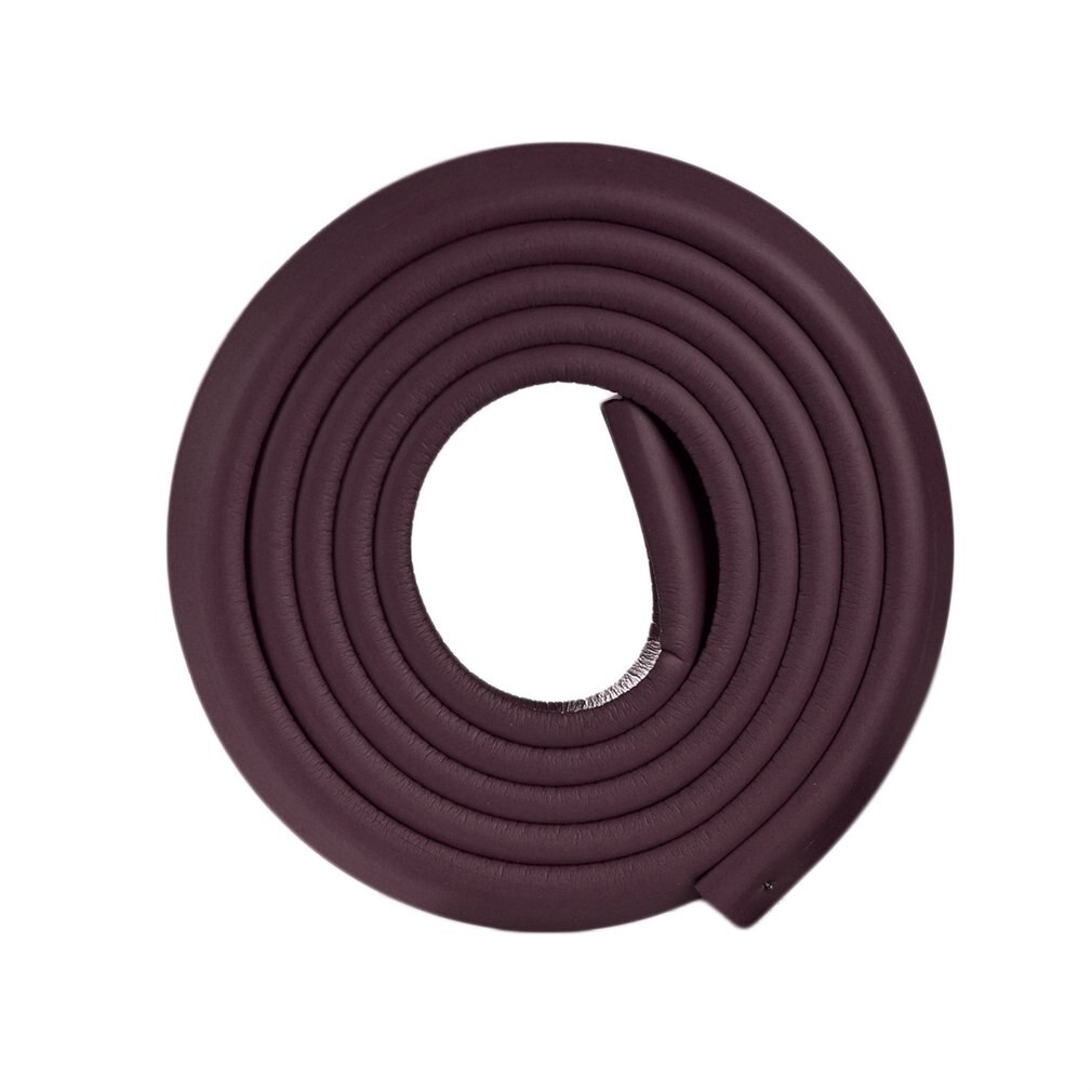 2M U Shape Extra Thick Furniture Table Edge Corne​r Protections Desk Cover Protectors Foam Baby Safety Bumper Guard: brown