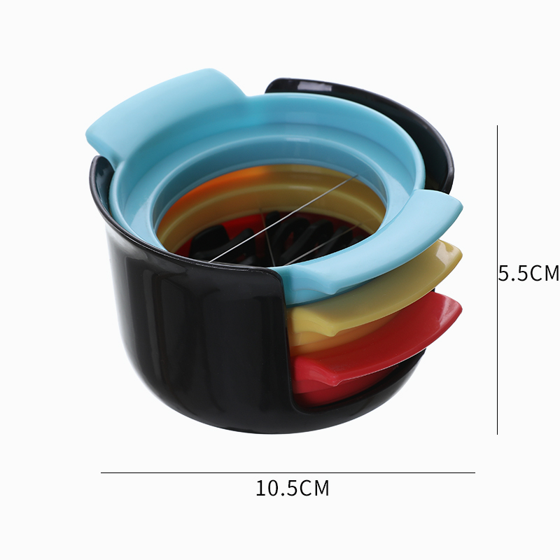 Egg Cutter All Two Household Preserved Egg Half Split Tool Fancy Dicing Sliced Eggs Slicer: Standard Type A