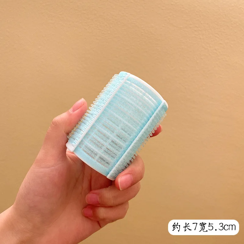 S/M/L Rulli per capelli pigri Bigodini per capelli Frangia ad aria Rulli per arricciare Plastica autoadesiva Arricciatura dei capelli Parrucchiere messa in piega Strumento fai da te