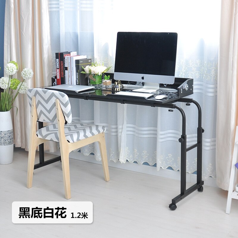 Multifunctional large bed laptop stand simple style study high load-bearing lifting desktop computer desk: B 1.2M