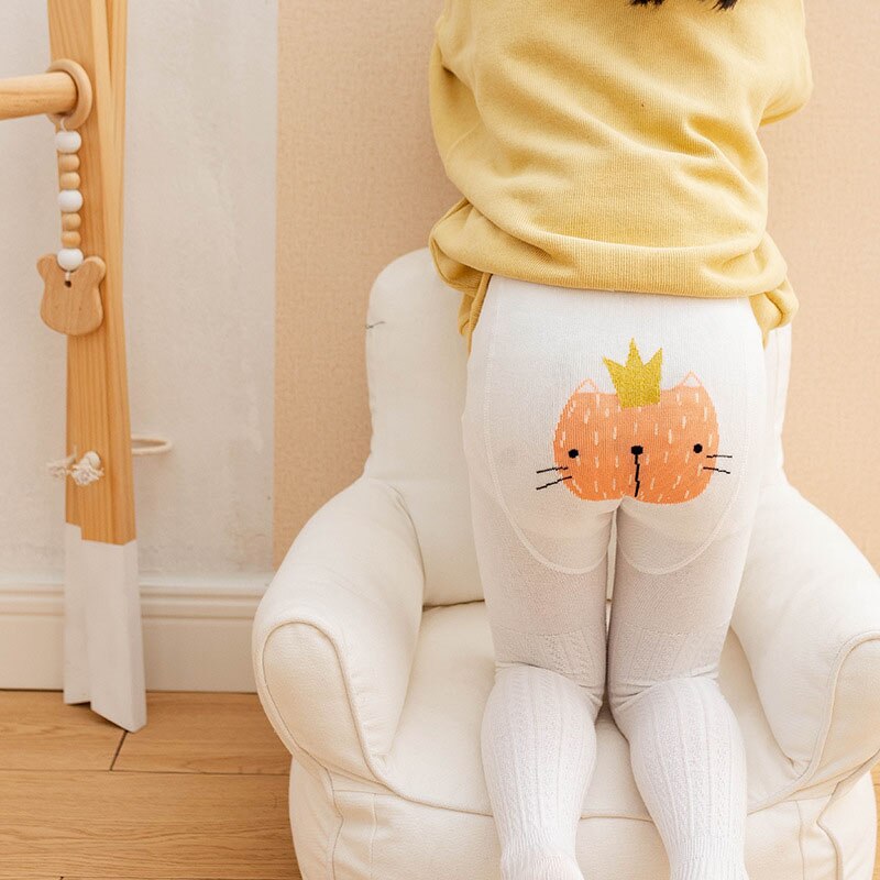 1-3 anni simpatico cartone animato animale collant per bambini primavera estate cotone bambino neonato ragazzo ragazza collant collant
