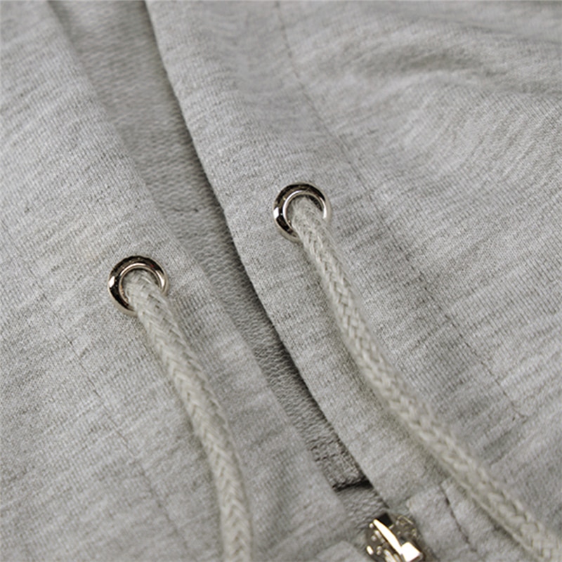 Damen Schmetterling Diamanten Hoodie Ourwear Mädchen Herbst Solide Langarm lässig Reißverschluss Jacke für Grau