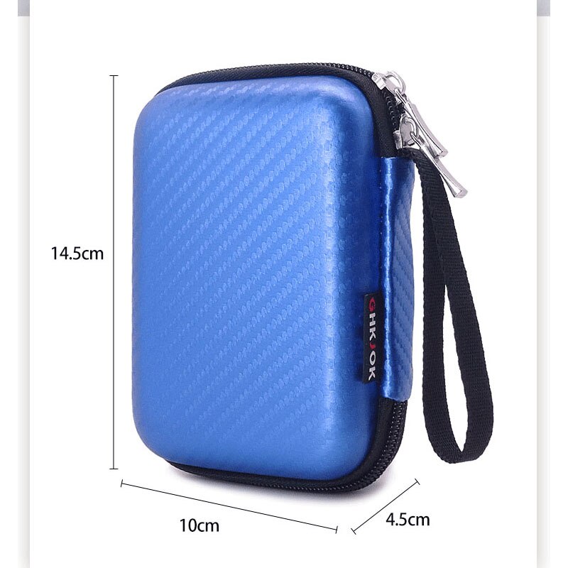 2.5 "Festplatte Fällen tasche Wasserdicht Stoßfest HDD Tasche Für Seagate Schlank Festplatte Sicherung Plus Schlank 500G 1TB WD Reisepass