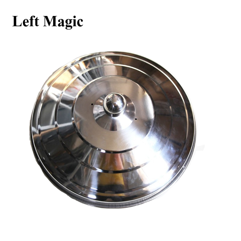 Grande Colomba Pan Di Collettore-Argento Doppio Strato/Carico Trucchi Magici Apparendo Oggetti di Scena la Magia Illusioni Accessori Trucco