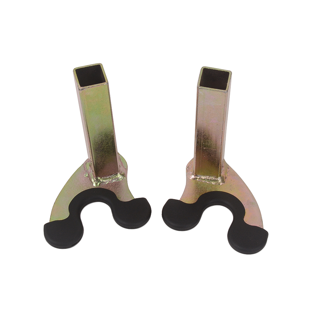 1 paar motorfiets fietsstandaards wielsteun framestandaard zwenkarm lift statiefhaken haak vork U-stijl en rubber L-type