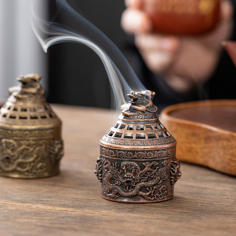 Chinese Stijl Draak Welvaart Wierookbrander Zen Ornamenten Gunstige Cloud Vorm Wierook Houder Thuis Ambachten