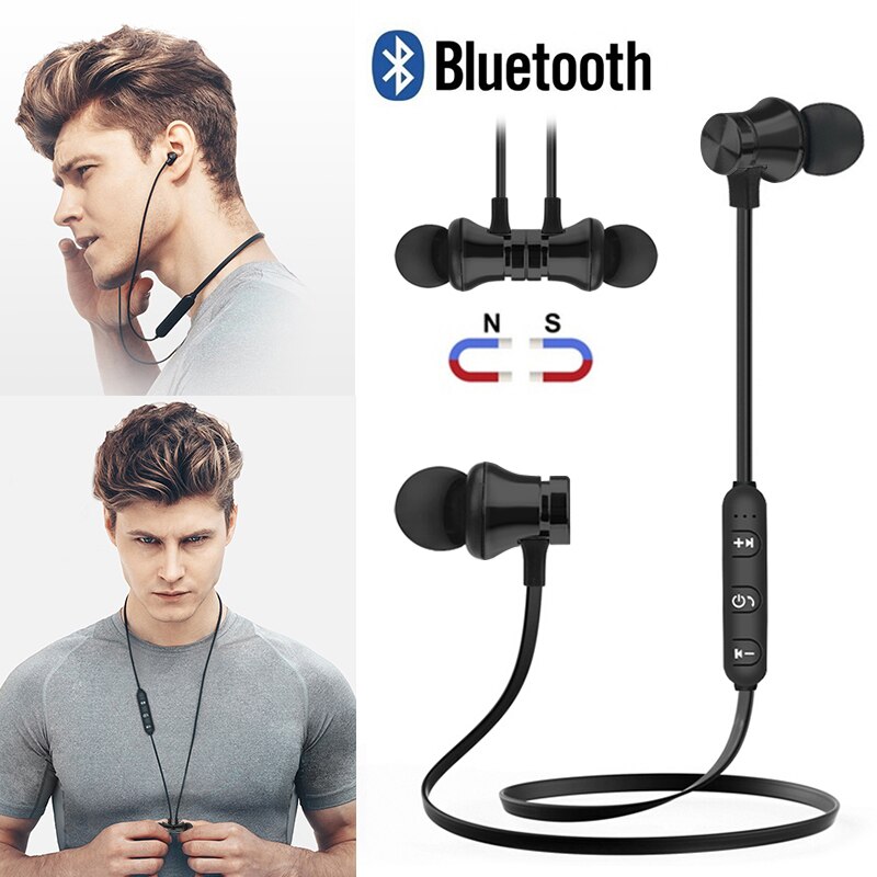 Wireless Headphone For HTC One X9 X10 M10 Desire 12 U11 Life U11+ U Play Bluetooth Earphone Sport Headset For All Smart Phone